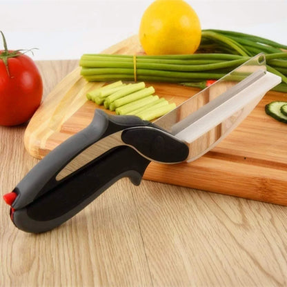 2-in-1 Vegetable Cutting Scissors