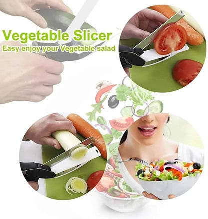 2-in-1 Vegetable Cutting Scissors