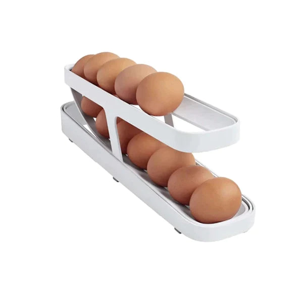 Auto Egg Rack [ HIGH QUALITY & ROBUST ] - WHITE